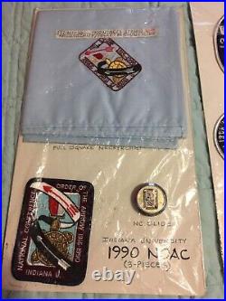 6 Lots Vintage Boy Scouts Order Of The Arrow Bsa Oa Noac Patche Neckerchief Etc