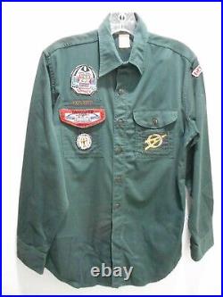 60's Original Bsa Shirt With 127 Tahquitz Flap Patch Tahquitz Order Of The Arrow