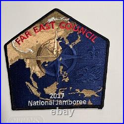 ACHPATEUNY OA Lodge 803 498 BSA FAR EAST COUNCIL JAMBOREE 2017 6-PATCH Set