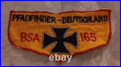 Air Force Pfadfinder Deutschland Germany Boy Scout Troop 165 BSA Patch 5 Rare