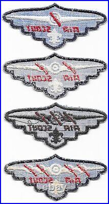 Air Scout Rank Patch Set 1942-1946 Apprentice Ace Boy Scouts of America BSA