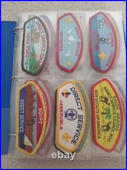 Amazing! Boy Scout CSP and JAMBOREE Patch Collection (96 + binder & holders)