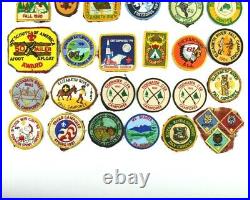 Amazing Mixed Lot of 36 Vintage 80s Boy Scout Patches BSA Boy Scouts of America