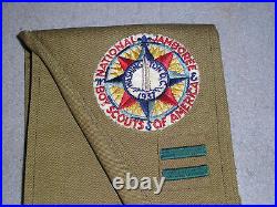 Antique Boy Scout BSA Sash withMerit Badges & National Jamboree DC Patch 1937