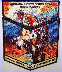 Apoxky Aio Oa 300 Mt Montana Artist Series Koyama Sioux Dancer 2-patch 154 Made