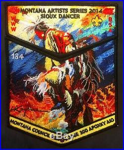 Apoxky Aio Oa 300 Mt Montana Harry Koyama Sioux Dancer 2-patch 154 Made