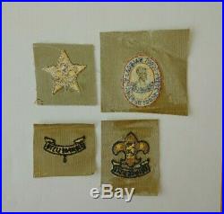 Asociación Nacional de Scouts de Panamá Rank Patches Includes Balboa Rank 1959