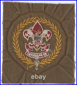 Assistant Scout Executive Position Patch 1920 80mm Wreath Boy Scouts of America