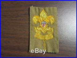 Assistant Scoutmaster 1920-30's folded under Patch IG