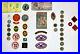 BOY-GIRL-CUB-SCOUTS-vintage-patches-book-scarf-necklace-pin-lot-01-ik