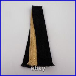 BOY SCOUT 1920s FOX Yellow & Black BSA Patrol Flash Ribbon Badge Patch