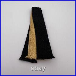 BOY SCOUT 1920s FOX Yellow & Black BSA Patrol Flash Ribbon Badge Patch