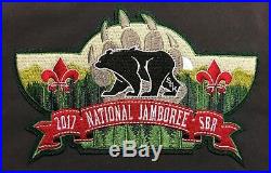 BOY SCOUT BSA 2017 NATIONAL JAMBOREE DAILY PATCH-OF-THE-DAY 10-pc COMPLETE SET