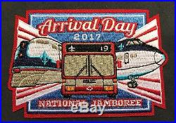 BOY SCOUT BSA 2017 NATIONAL JAMBOREE DAILY PATCH-OF-THE-DAY 10-pc COMPLETE SET
