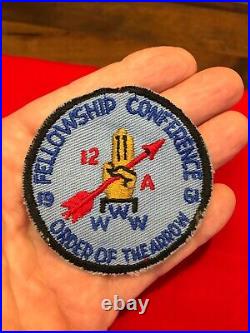 BOY SCOUT PATCH Order of the Arrow OA CONFERENCE 1961 Excellent Original