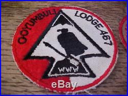 BOY SCOUTS OA Lodge 467 OOYUMBULL Error Patch + Misc