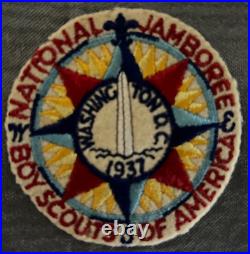 BSA 1937 National Jamboree pocket patch Original felt very good condition