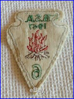 BSA 1947 Region 6 Contingent World Jamboree Boy Scouts Felt Patch
