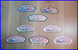 BSA 2010-13-17 Nat'l Jamboree patch lot / Sea Scouts Cuba (diaspora FL) badges