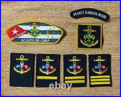 BSA 2010-13-17 Nat'l Jamboree patch lot / Sea Scouts Cuba (diaspora FL) badges