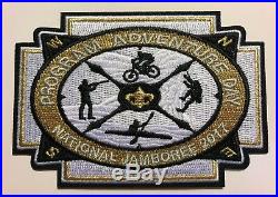 BSA 2017 NATIONAL JAMBOREE DAILY PATCH-OF-THE-DAY 10-pc SET GMY LIMITED EDITION