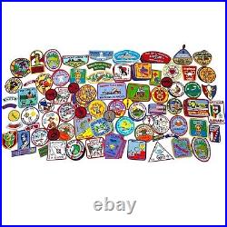 BSA/ BOY SCOUTS OF AMERICA PATCHES MIXED LOT OF (132) 1970s to 1990s