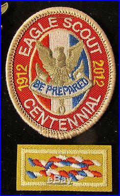 BSA Boy Scout CENTENNIAL Eagle Scout Set Medal, Pins & Patches MINT Condition