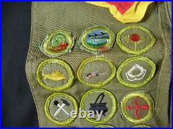 BSA Boy Scout Lot Collection Merit Badges Patches Sash OA Order of Arrow Vintage