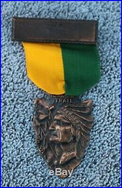 BSA Boy Scouts Camp Shin-Go-Beek Tomahawk Trail Patch +MedalBadgePinMedallion