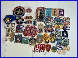BSA Boy Scouts Great Salt Lake Council Patches Pins And Coins Lot Of 123