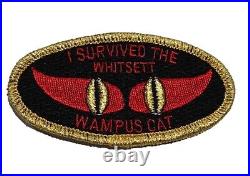 BSA Boy Scouts Of America I Survived The Whitsett Wampus Cat Patch 1891