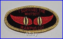 BSA Boy Scouts Of America I Survived The Whitsett Wampus Cat Patch 1891