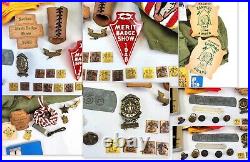 BSA Boy Scouts Troop 406 Wadsworth Ohio Patch Uniform Pins Flag Lot MS