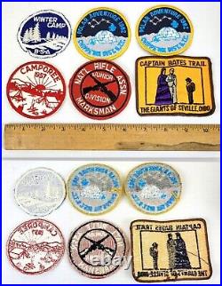 BSA Boy Scouts Troop 406 Wadsworth Ohio Patch Uniform Pins Flag Lot MS