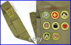 BSA Boy Scouts Troop 406 Wadsworth Ohio Patch Uniform Pins Flag Lot MS