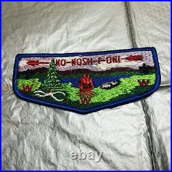 BSA Boy Scouts of America OA Embroidered Ko-Nosh-I-Oni Neckerchief and Patch