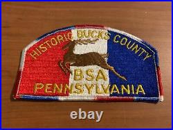 BSA, Bucks County Council Undated 1973 Jamboree Shoulder Patch (JSP), (SA-2a)