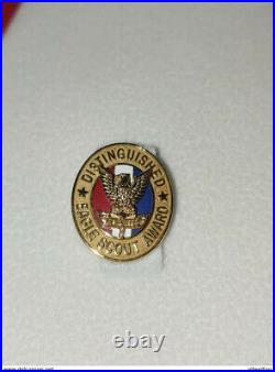 BSA Distinguished Eagle Scout Award presentation kit badges patches