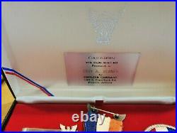 BSA Eagle Scout Medal Presentation Kit with award Patch tie clasp