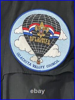 BSA Hot Air Ballon Staff Jacket Size 44 Ouachita Valley Council Patch CR-206