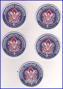 BSA Jamboree position scout patches / badges, prototypes, RARE since 1910 back
