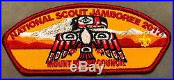 BSA MT MOUNT BAKER COUNCIL 338 2017 SCOUT Jamboree Flap 7-Patch & DELEGATE PIN