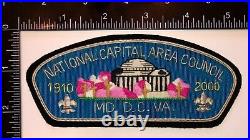 BSA National Capital Area Council Bullion Flap Patch 2000 #192