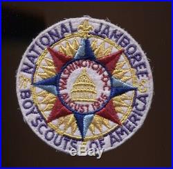 BSA National Jamboree 1935 scout patch badge felt gauze back