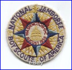 BSA National Jamboree 1935 scout patch badge felt gauze back