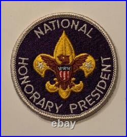 BSA National Office Patch Honorary President (darker purple)