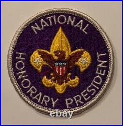 BSA National Office Patch Honorary President (lighter purple)