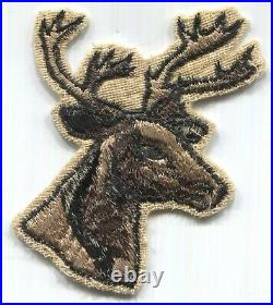 BSA OA Lodge 430 Ahwahnee X1 dear stag head shape scout patch