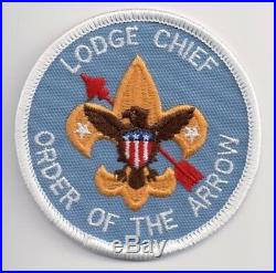 BSA OA Patch, 90s Lodge Chief Insignia from Angus McBryde Collection, Real, RARE