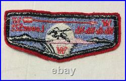 BSA OA Patch Lodge 522 Wa Be Wa Wa 1960's Used Boy Scouts Of America